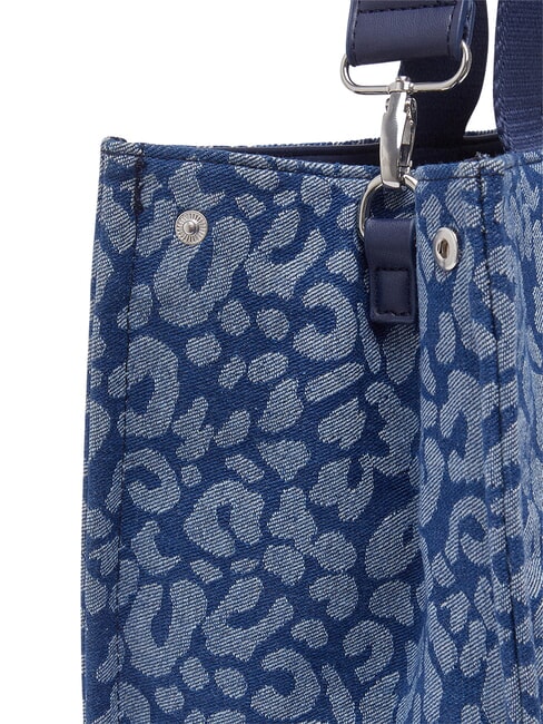 LOGO STRASS Bolso de mano con correa para el hombro. guarida.azul animalier - Bolsos Mujer