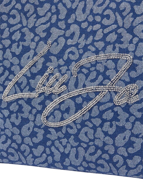 LOGO STRASS Bolso de mano con correa para el hombro. guarida.azul animalier - Bolsos Mujer