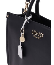 LIUJO RIDHI Bolso mediano con charm darkcip - Bolsos Mujer - 5