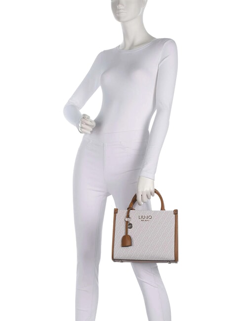 RIDHI Bolso de mano con correa para el hombro. natural/secoya - Bolsos Mujer