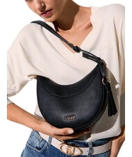 LIUJO CIRRY Bolso de hombro mediano con charm NEGRO - Bolsos Mujer - 2