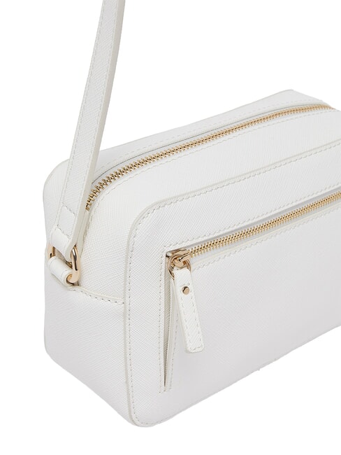 HALONA Bolso de hombro mediano con logotipo crema - Bolsos Mujer