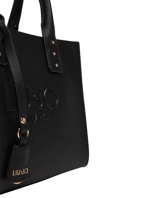 HALONA Bolso de mano con correa para el hombro. NEGRO - Bolsos Mujer