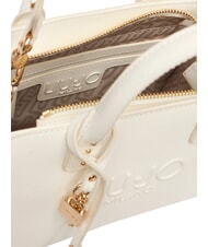 LIUJO HALONA Bolso de mano con correa para el hombro. crema - Bolsos Mujer - 7