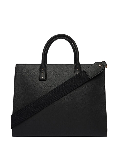 HALONA Bolso de mano con correa para el hombro. NEGRO - Bolsos Mujer