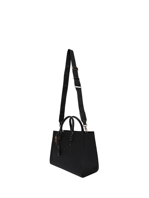 HALONA Bolso de mano con correa para el hombro. NEGRO - Bolsos Mujer
