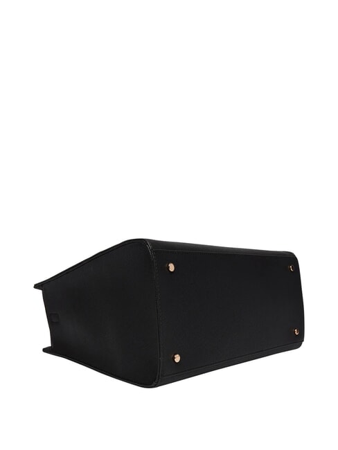 HALONA Bolso de mano con correa para el hombro. NEGRO - Bolsos Mujer