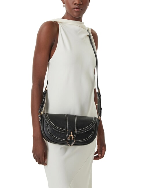 CORNIOLA Bolso de hombro con correa para el hombro. NEGRO - Bolsos Mujer