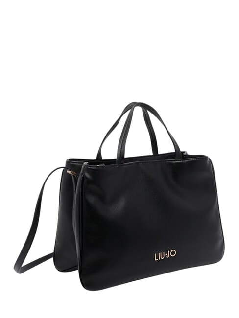 AREZU Bolso de mano con correa para el hombro. NEGRO - Bolsos Mujer