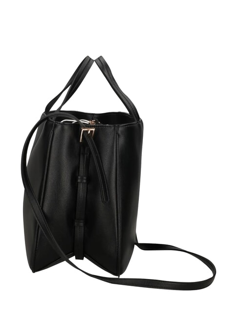 AREZU Bolso de mano con correa para el hombro. NEGRO - Bolsos Mujer