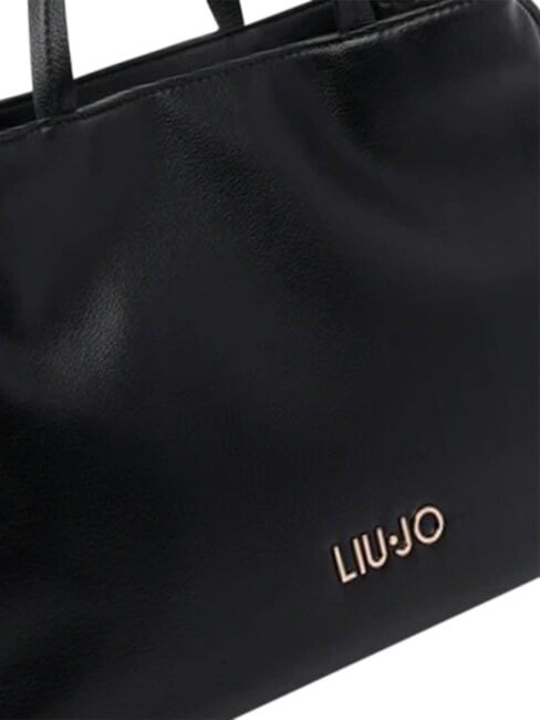 AREZU Bolso de mano con correa para el hombro. NEGRO - Bolsos Mujer