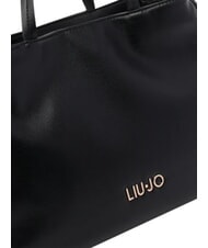 LIUJO AREZU Bolso de mano con correa para el hombro. NEGRO - Bolsos Mujer - 5