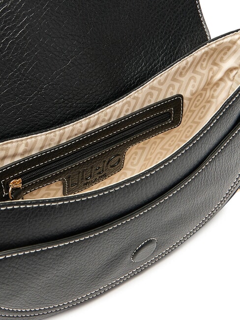 CORNIOLA Bolso de hombro con correa para el hombro. NEGRO - Bolsos Mujer