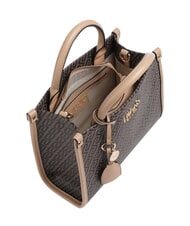 LIUJO RIDHI Bolso de mano con correa para el hombro. marr&oacute;n oscuro/polvo oscuro - Bolsos Mujer - 3