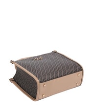 LIUJO RIDHI Bolso de mano con correa para el hombro. marr&oacute;n oscuro/polvo oscuro - Bolsos Mujer - 4