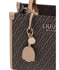 LIUJO RIDHI Bolso de mano con correa para el hombro. marr&oacute;n oscuro/polvo oscuro - Bolsos Mujer - 6