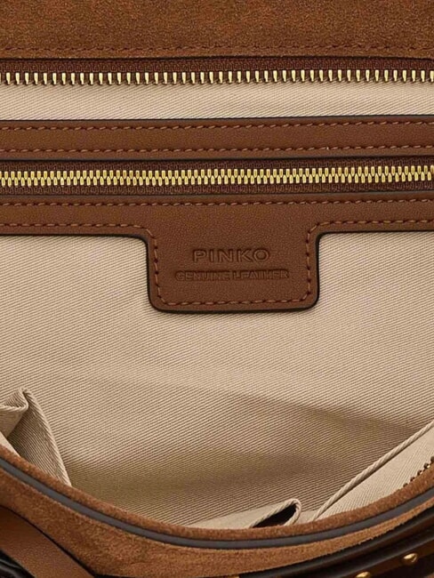 BELT BAG Bolsa grande marr&oacute;n - le&oacute;n-oro antiguo - Bolsos Mujer