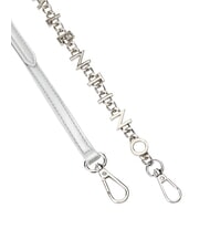 MARIO VALENTINO ELLY Mini bolso de hombro plata - Bolsos Mujer - 6