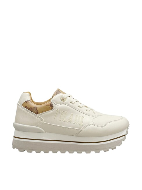 GEO Zapatillas de ca&ntilde;a alta blanco roto/beige geo - Zapatos Mujer