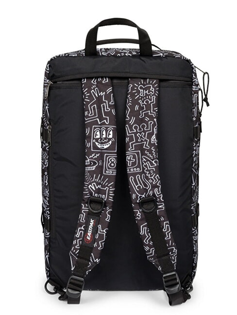 TRAVELPACK  Mochila de viaje, porta pc de 17" Keith Haring Negro - Mochilas Escuela & Tiempo Libre