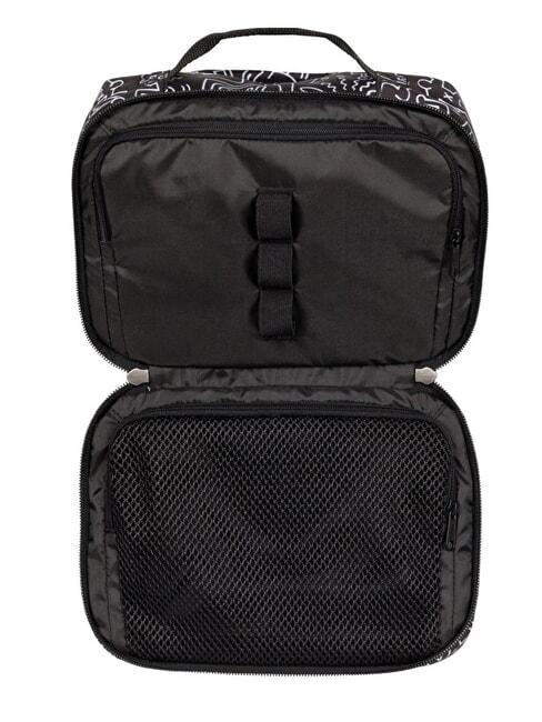 ROAD KIT Estuche de viaje con percha Keith Haring Negro - Neceser