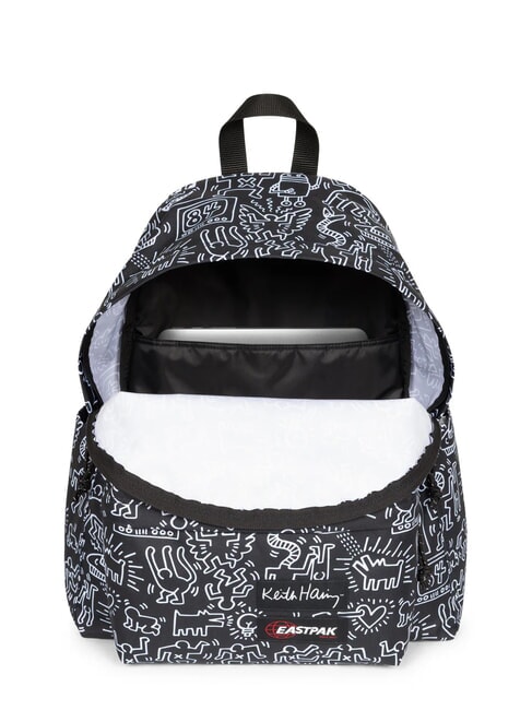 PADDED DAY PAK'R Mochila para port&aacute;til de 14" Keith Haring Negro - Mochilas Escuela & Tiempo Libre