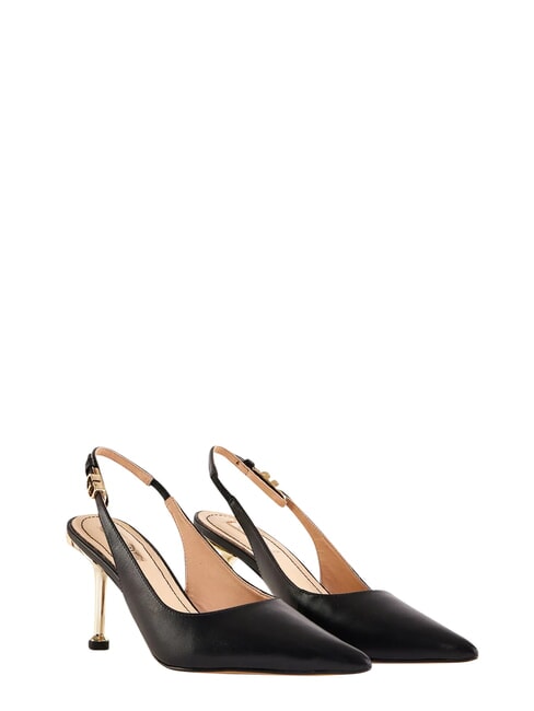 CRISTEL Chanel escote, en piel. NEGRO - Zapatos Mujer