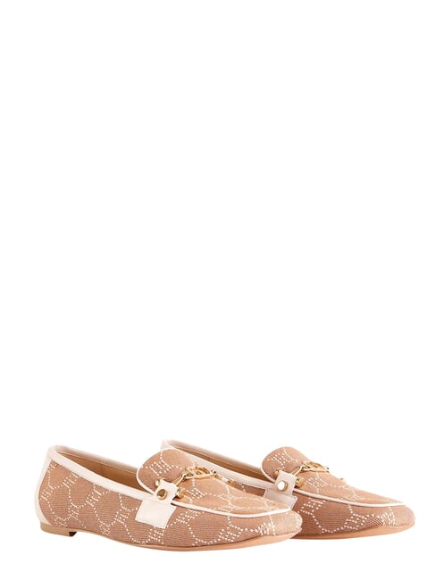 TULSA Mocas&iacute;n jacquard bronceado - Zapatos Mujer