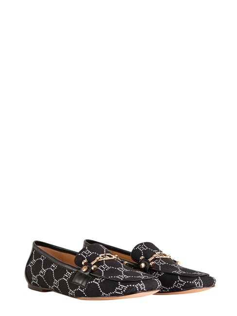 TULSA Mocas&iacute;n jacquard NEGRO - Zapatos Mujer