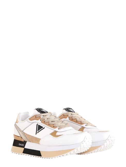 I DEA Zapatillas de cuero blanco - Zapatos Mujer