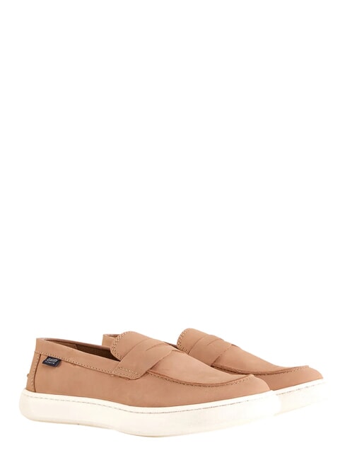 DENIS mocasines de cuero arena - Zapatos Mujer