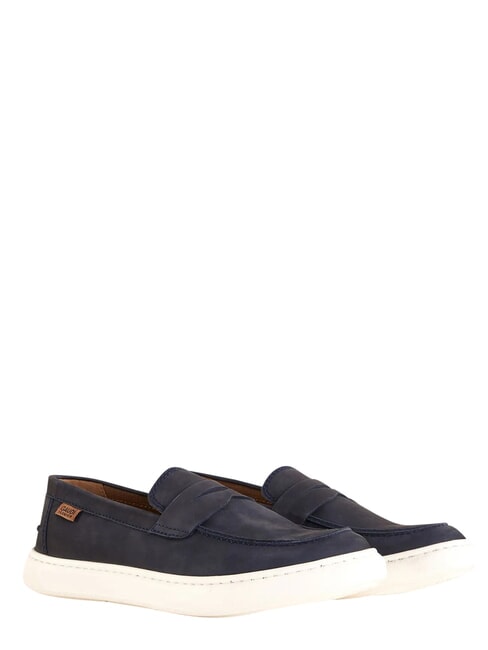 DENIS mocasines de cuero marina de guerra - Zapatos Mujer