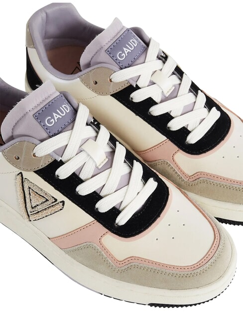 I CALLIE Zapatillas de cuero blanquecino - Zapatos Mujer