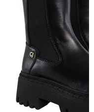 GAUD&Igrave; CORINNE Bot&iacute;n de piel al tobillo NEGRO - Zapatos Mujer - 3