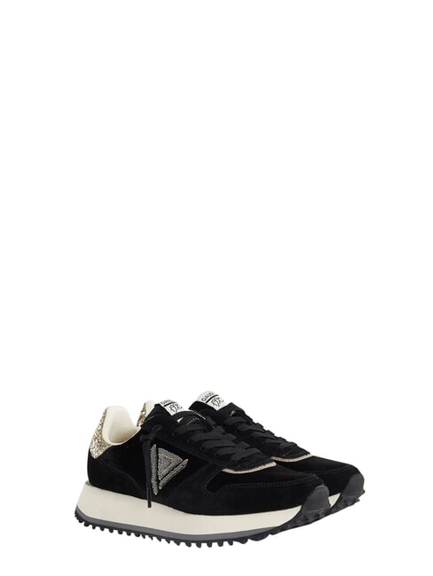 I CASSIE Zapatillas de cuero NEGRO - Zapatos Mujer