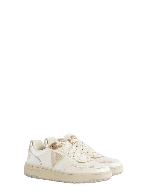 I CALLIE Zapatillas de cuero perla - Zapatos Mujer