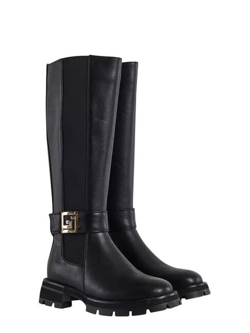 ARIEL Bota de cuero NEGRO - Zapatos Mujer