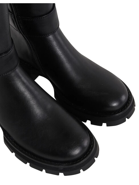 ARIEL Bota de cuero NEGRO - Zapatos Mujer