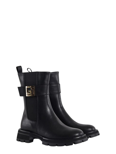 ARIEL Bot&iacute;n de piel al tobillo NEGRO - Zapatos Mujer
