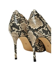 GAUD&Igrave; DALIA PYTHY escote de cuero NATURAL - Zapatos Mujer - 3