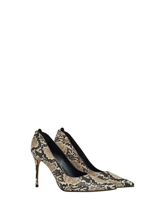 DALIA PYTHY escote de cuero NATURAL - Zapatos Mujer