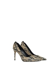 GAUD&Igrave; DALIA PYTHY escote de cuero NATURAL - Zapatos Mujer - 2