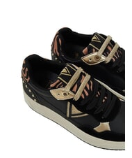 GAUD&Igrave; I CLIO Zapatillas negro/cebra - Zapatos Mujer - 3