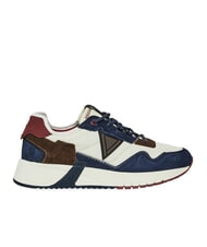 GAUD&Igrave; ICONICA Zapatillas deportivas de piel mixta marina/tofu - Zapatos Hombre - 2