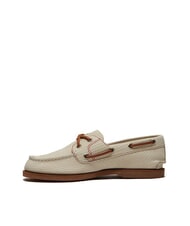 TIMBERLAND CLASSIC BOAT  Zapatos n&aacute;uticos de piel beige claro - Zapatos Mujer - 3