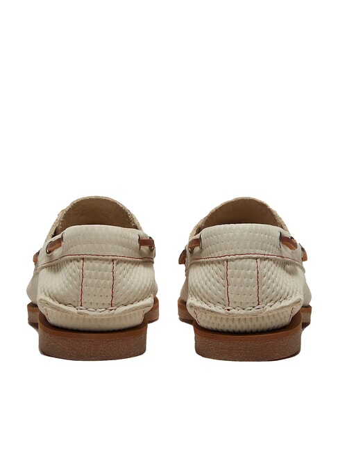 CLASSIC BOAT  Zapatos n&aacute;uticos de piel beige claro - Zapatos Mujer