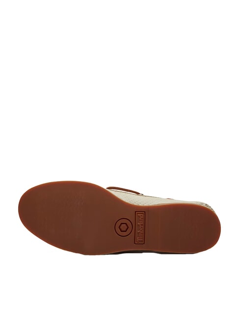 CLASSIC BOAT  Zapatos n&aacute;uticos de piel beige claro - Zapatos Mujer