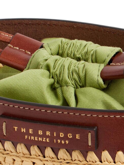 LUNA  Bolso de hombro tipo cubo BROWN - Bolsos Mujer