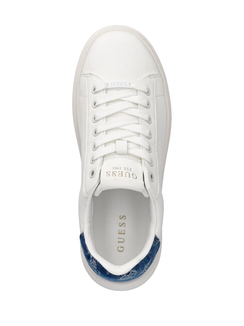 ELBINA14 Zapatillas mezclilla blanca - Zapatos Mujer