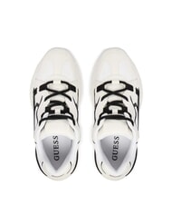 GUESS CARRLI6 Zapatillas BLANCO / NEGRO - Zapatos Mujer - 4